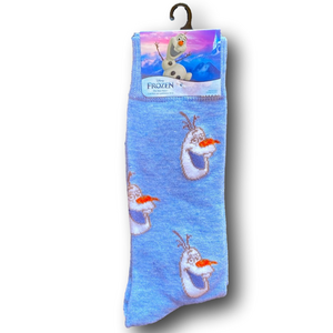 3/$20 Olaf The Snowman From Disney’s Frozen Funny Novelty Crew Socks - NWT